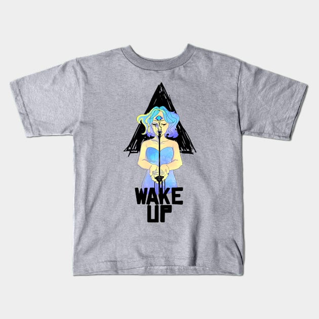 Wake  Up Kids T-Shirt by Witchdistance